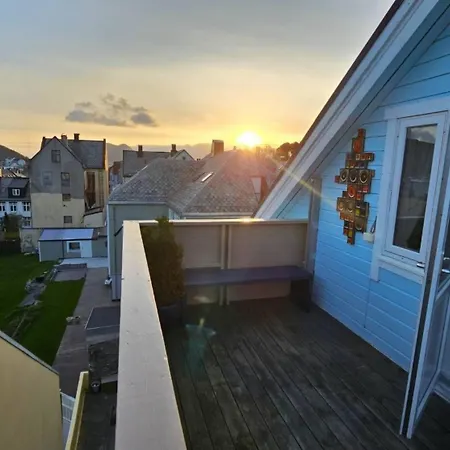 Apartment Unique Loft Apartment, Balcony, Free Parking Alesund